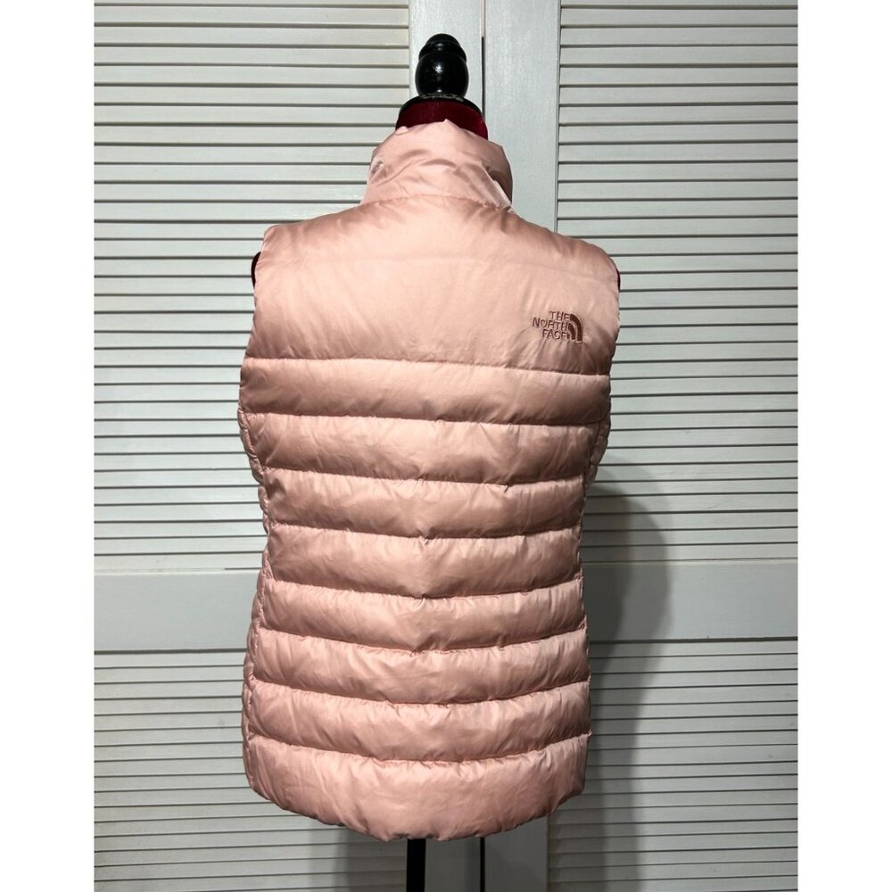 The North Face Women's Pink Aconcagua Down Puffer Vest Size Medium 3150 - Picture 6 of 15
